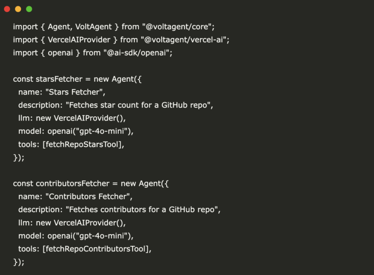 Meet VoltAgent: A TypeScript AI Framework for Building and Orchestrating Scalable AI Agents